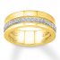 Diamond Band 1/4 ct tw Round-cut 10K Yellow Gold