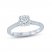 Monique Lhuillier Bliss Diamond Engagement Ring 1-1/3 ct tw Round-cut 18K White Gold