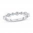 Adrianna Papell Diamond Anniversary Band 1/3 ct tw 14K White Gold