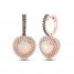 Le Vian Opal Earrings 1 ct tw Diamonds 14K Strawberry Gold