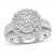 Diamond Engagement Ring 1-7/8 ct tw Round-cut 14K White Gold