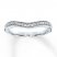 Previously Owned Enhancer Ring 1/6 cttw Diamonds 14K White Gold