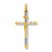 Crucifix Charm 14K Two-Tone Gold