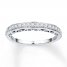 Anniversary Band 1/4 ct tw Diamonds 10K White Gold