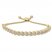 Diamond Bolo Bracelet 1 ct tw Round-cut 10K Yellow Gold