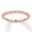 Diamond Wedding Band 1/20 ct tw 10K Rose Gold