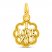 I Love You Charm 14K Yellow Gold