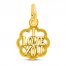 I Love You Charm 14K Yellow Gold