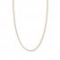 16" Figaro Link Chain 14K Yellow Gold Appx. 2.36mm