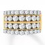 Diamond Anniversary Band 3 ct tw 14K Yellow Gold