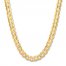 Men's Miami Cuban Curb Necklace 10K Yellow Gold 24" Length