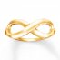 Infinity Ring 14K Yellow Gold