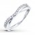 Diamond Wedding Band 1/4 ct tw Round-cut 14K White Gold