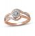 Diamond Promise Ring 1/5 ct tw Round-Cut 10K Rose Gold