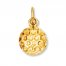 Golf Ball Charm 14K Yellow Gold