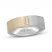 Neil Lane Men's Diamond Wedding Band 1/20 ct tw Round-Cut 14K Two-Tone Gold