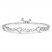 Diamond Mom Bolo Bracelet Sterling Silver