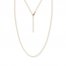 16" Adjustable Rope Chain 14K Yellow Gold Appx. 1.2mm