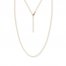 16" Adjustable Rope Chain 14K Yellow Gold Appx. 1.2mm