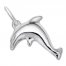 Dolphin Charm Sterling Silver