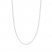 18" Singapore Chain 14K White Gold Appx. 1mm