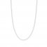 18" Singapore Chain 14K White Gold Appx. 1mm