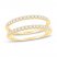 Diamond Enhancer Ring 1/2 ct tw Round-cut 14K Yellow Gold