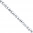 Rope Chain Anklet Sterling Silver 9" Length