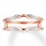 Previously Owned Diamond Enhancer Ring 1/6 ct tw Round-cut 14K Rose Gold