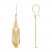 Tiered Bead Dangle Earrings 14K Yellow Gold