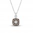Le Vian Diamond Necklace 1/5 ct tw Diamonds 14K Vanilla Gold 18"