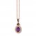 Le Vian Amethyst Necklace 1/3 ct tw Diamonds 14K Gold