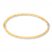 Bangle Bracelet 14K Two-Tone Gold