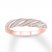 Diamond Anniversary Band 1/6 Carat tw 10K Rose Gold