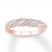 Diamond Anniversary Band 1/6 Carat tw 10K Rose Gold