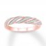 Diamond Anniversary Band 1/6 Carat tw 10K Rose Gold