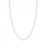 24" Textured Rope Chain 14K White Gold Appx. 1.05mm
