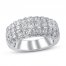 Lab-Created Diamonds by KAY Anniversary Ring 2-1/2 ct tw Round-cut 14K White Gold