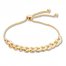 Curb Link Bolo Bracelet 14K Yellow Gold