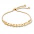 Curb Link Bolo Bracelet 14K Yellow Gold