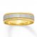 Wedding Band Platinum/18K Yellow Gold 6mm