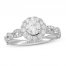 Neil Lane Diamond Engagement Ring 1-1/6 ct tw Round-cut 14K White Gold