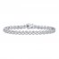 Diamond Tennis Bracelet 1/2 ct tw Round-cut 10K White Gold
