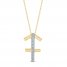 Diamond Sagittarius Necklace 1/10 ct tw 10K Yellow Gold 18"