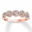 Diamond Anniversary Band 1/3 ct tw Round-cut 14K Rose Gold