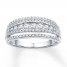 Diamond Ring 5/8 ct tw Round-cut 10K White Gold