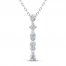 Everything You Are Diamond Necklace 1/3 ct tw 10K White Gold 18"
