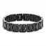 Men's Black Diamond Bracelet 1/2 ct tw Stainless Steel/Black Ion Plating 8.5"