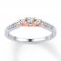 Diamond Ring 1/4 ct tw Round-cut 10K Two-Tone Gold