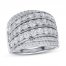 Diamond Anniversary Band 2 ct tw Round-cut 10K White Gold